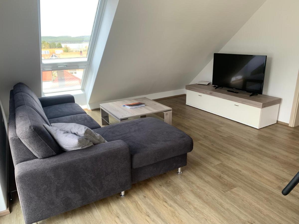 Sonniges 4 **** Dg-Apartment Mit Aufzug+Seeblick Pleinfeld Dış mekan fotoğraf